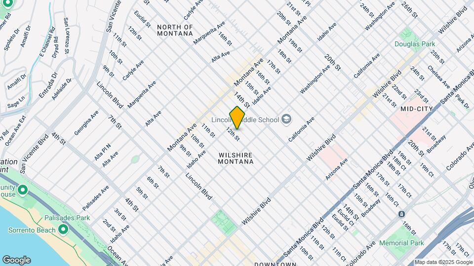 921-923 12th St Map and Location Details