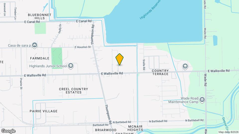 8522 E Highlands Crossing Map and Location Details