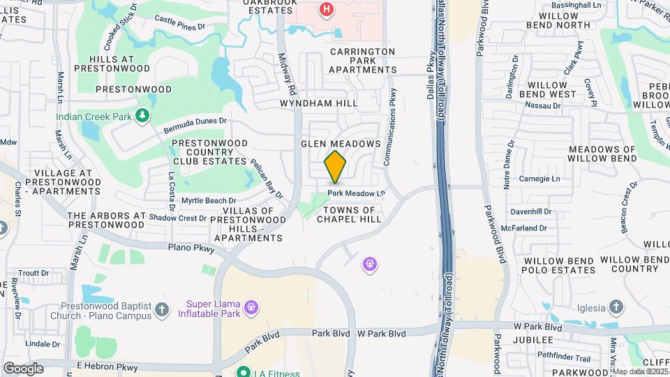6241 Park Meadow Ln Map and Location Details