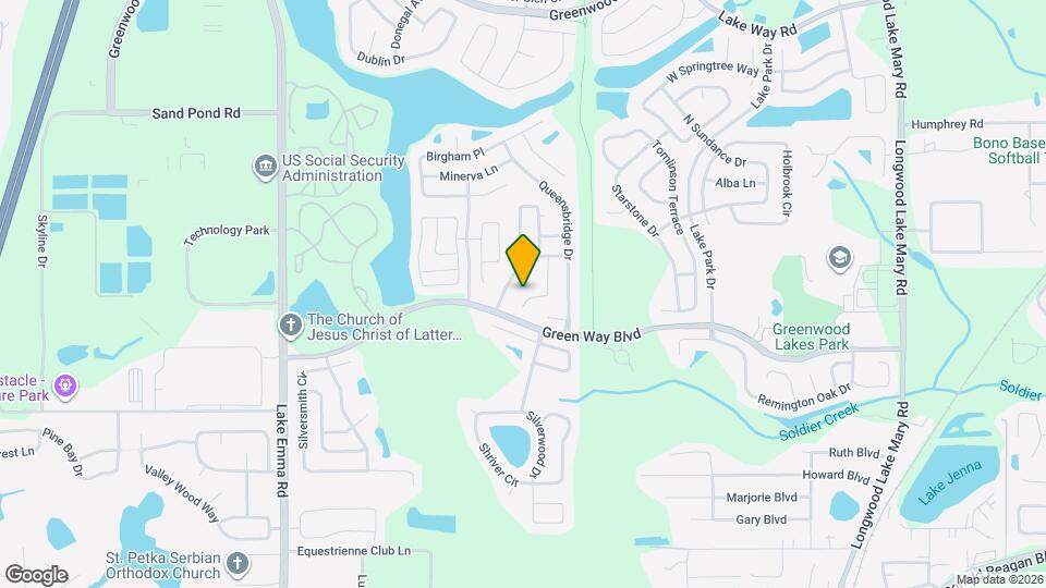 664 Weybridge Ct Map and Location Details