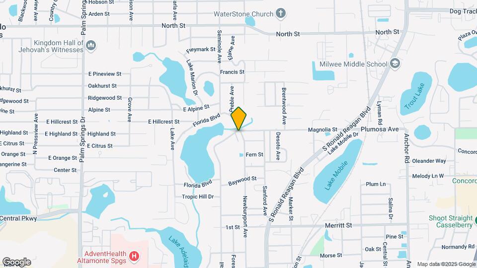 697 Belflower Pl Map and Location Details