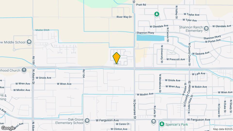 3935 W Payson Ave Map and Location Details