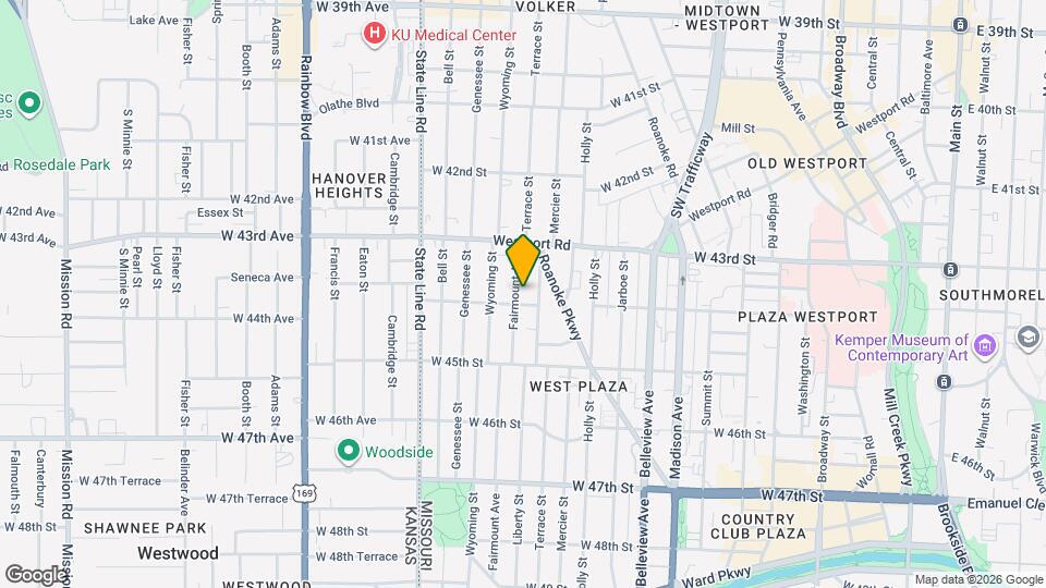 4339 Fairmount Ave Map and Location Details