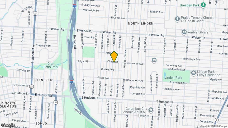 2662 Azelda St Map and Location Details