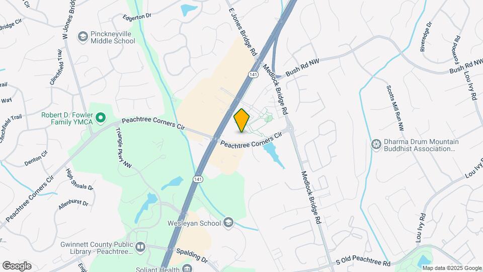 Solis Peachtree Corners Map and Location Details