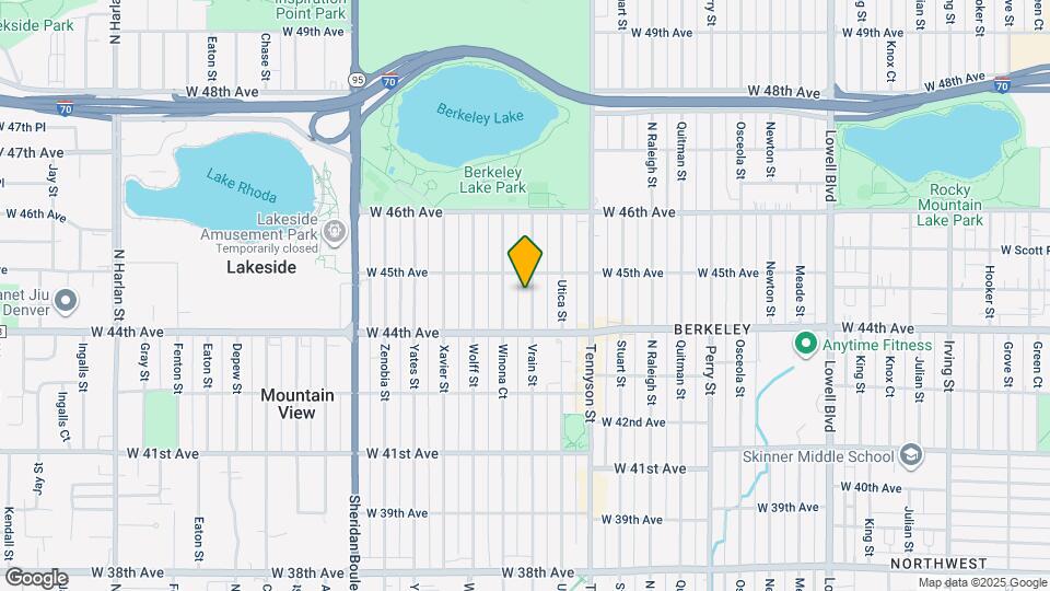 4461 Vrain St Map and Location Details