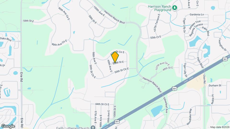 9923 52nd St E Mapa y Detalles de la Ubicación