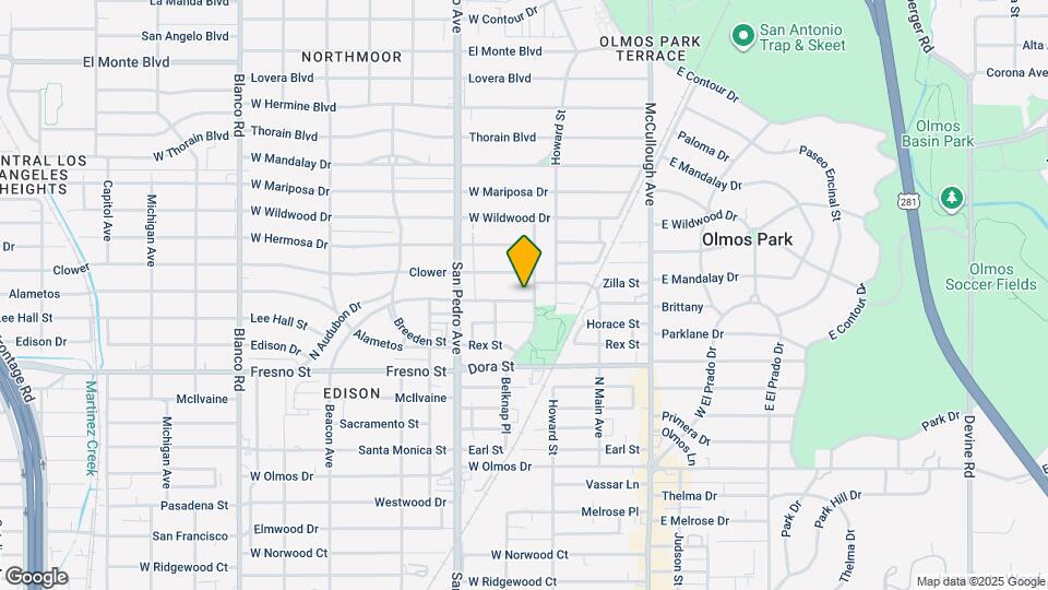 111 S Audubon Dr Map and Location Details