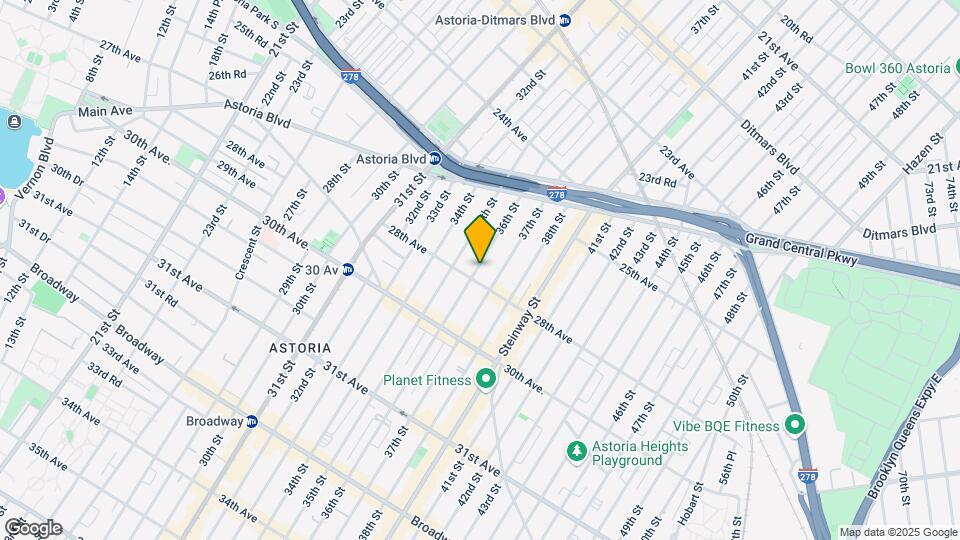 2585 36th St Mapa y Detalles de la Ubicación