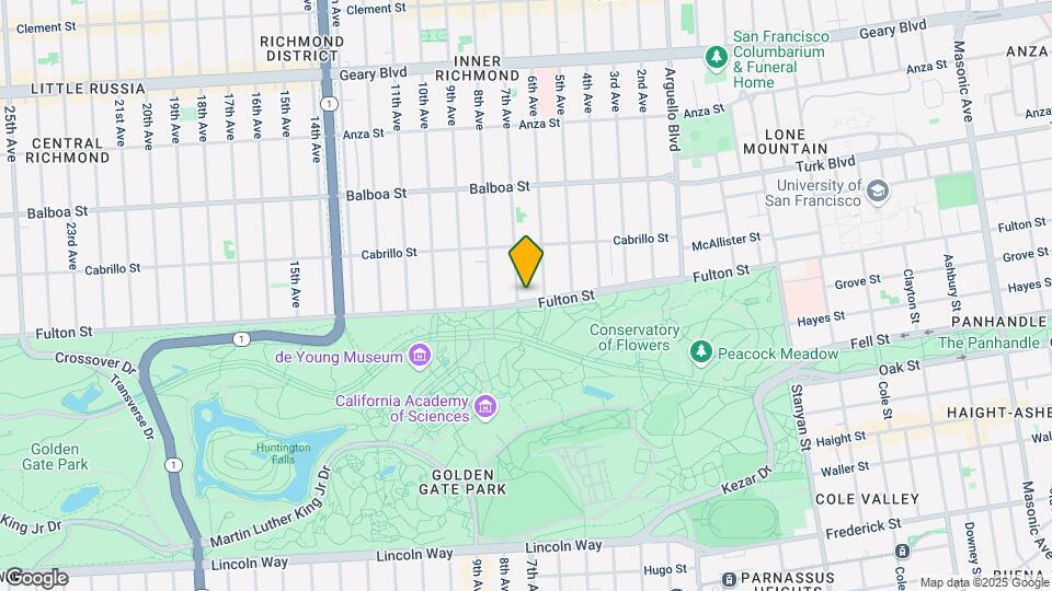 3036-3040 Fulton St Mapa y Detalles de la Ubicación