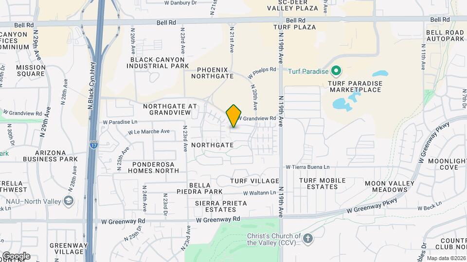 2108 W Le Marche Ave Map and Location Details