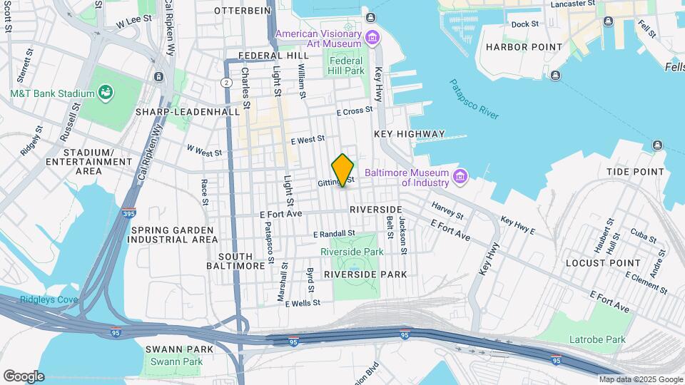 1416 Riverside Ave Map and Location Details