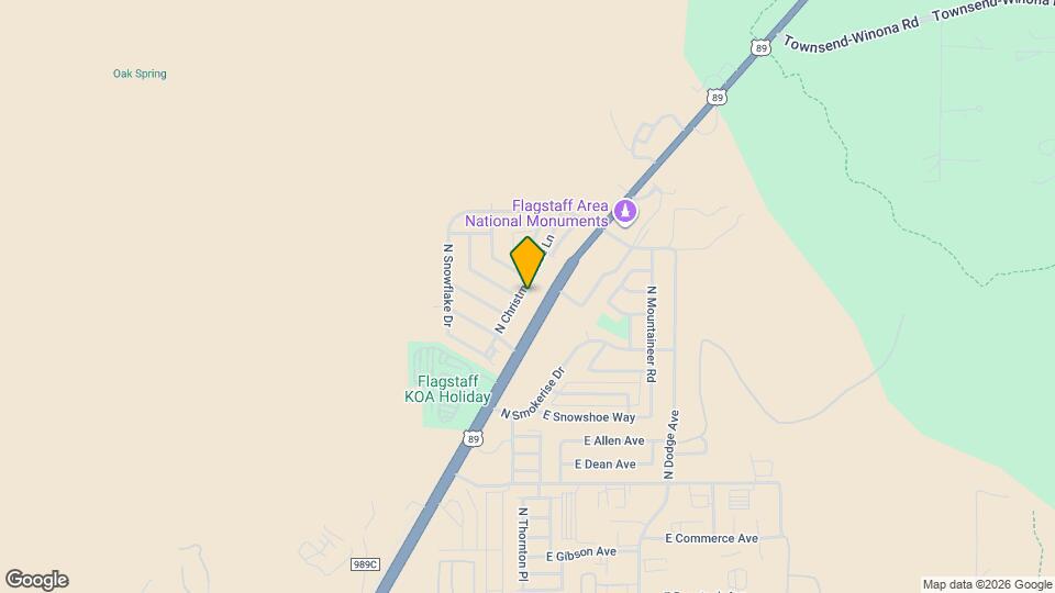 6142 N Christmas Tree Ln Map and Location Details