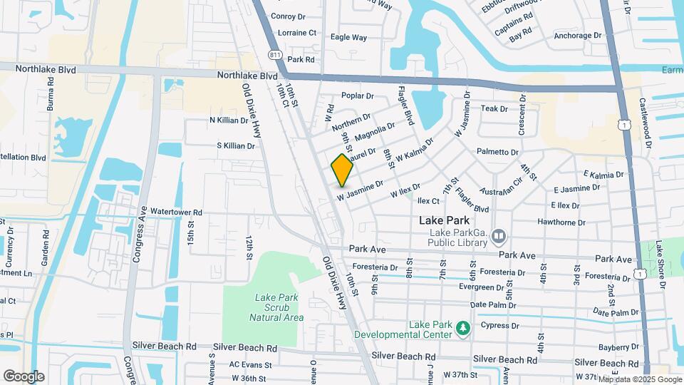 933 W Jasmine Dr Mapa y Detalles de la Ubicación