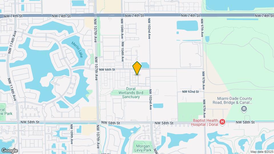 6450 NW 102nd Path Map and Location Details