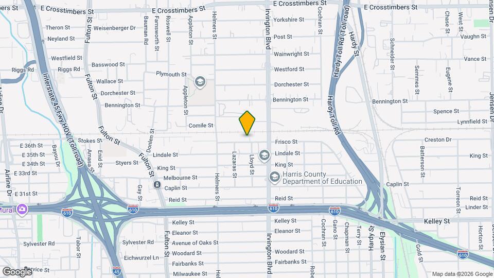 617 Frisco St Map and Location Details