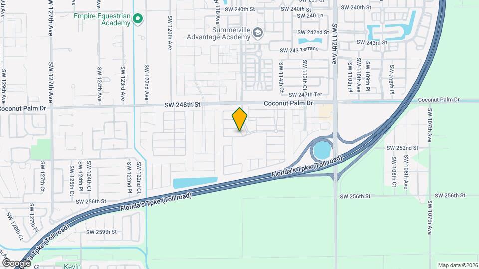 11711 SW 251st St Map and Location Details