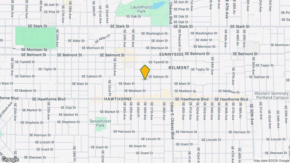 1230 SE 36th Ave Map and Location Details