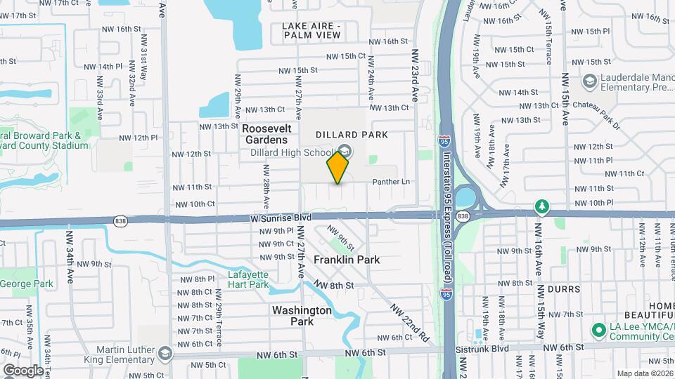 1071 NW 25th Ave Mapa y Detalles de la Ubicación