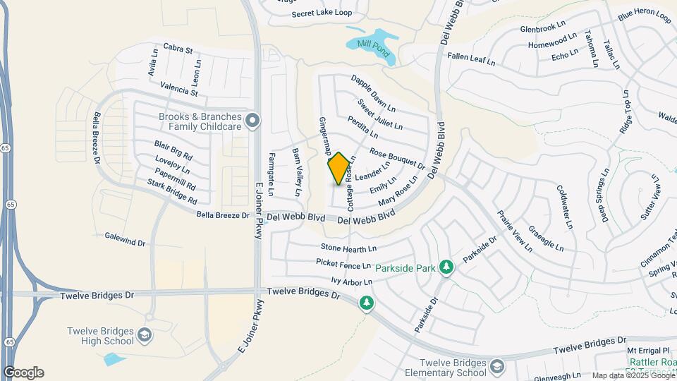 1871 Gingersnap Ln Map and Location Details