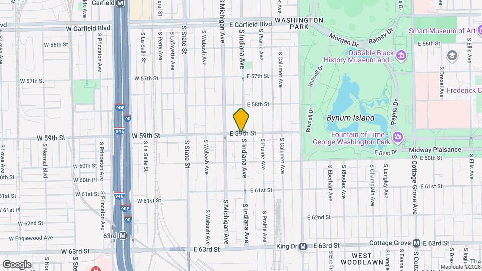 5904 S Indiana Ave Map and Location Details