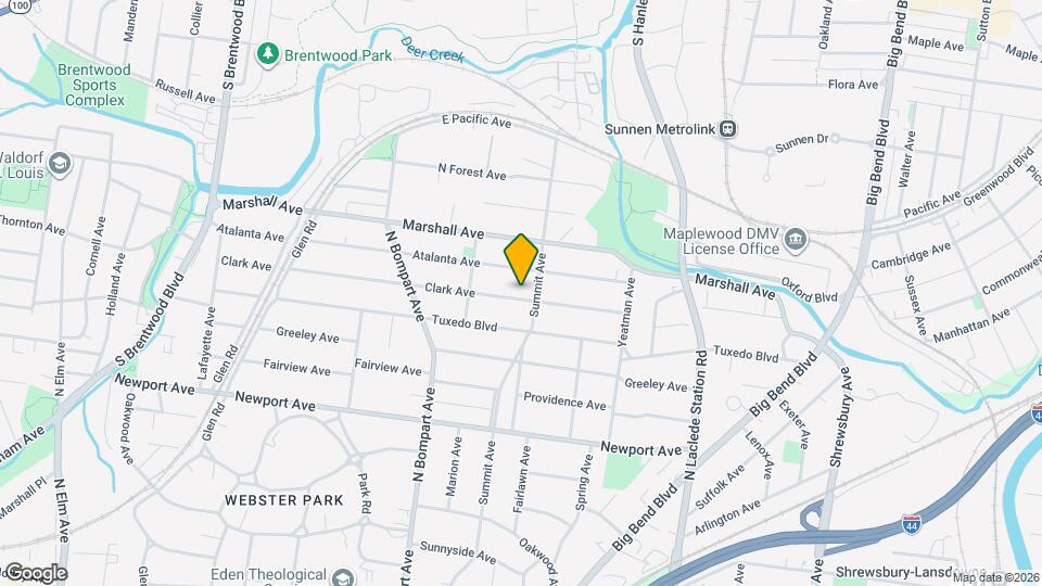 743 Clark Ave Map and Location Details