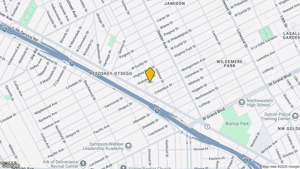 4086 Montgomery St Map and Location Details