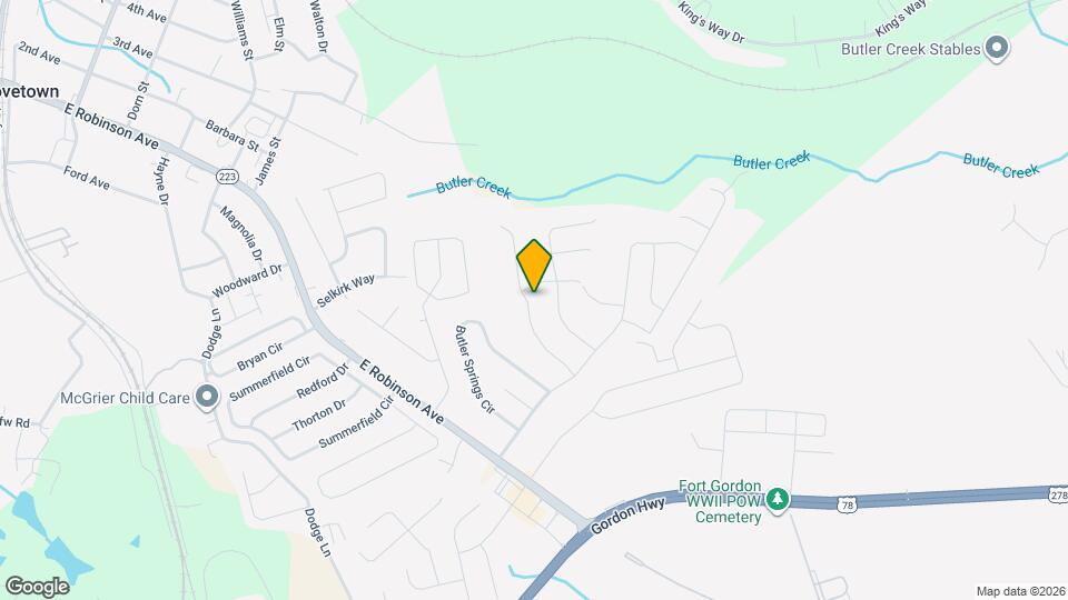 718 Porter Ln Map and Location Details