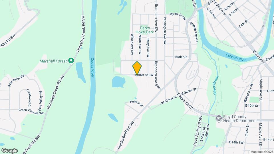 205 Porter St SW Map and Location Details
