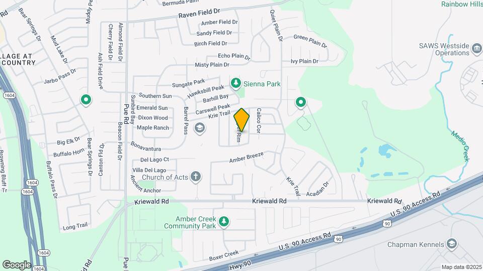 3522 Copper Rim Map and Location Details