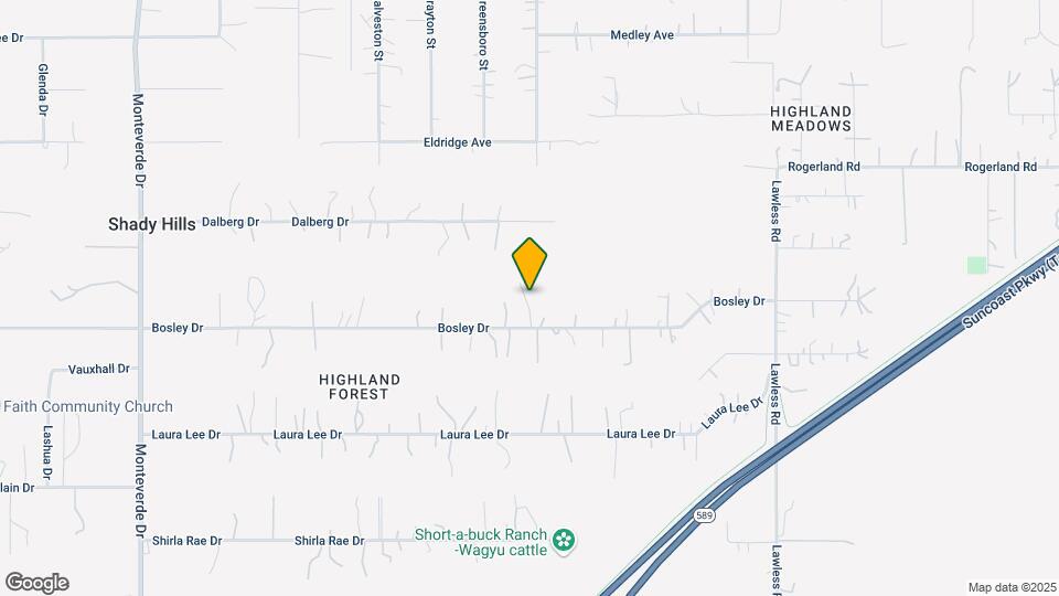 17403 Bosley Dr Mapa y Detalles de la Ubicación