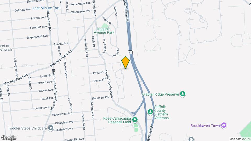 1703 Vista View Dr Map and Location Details