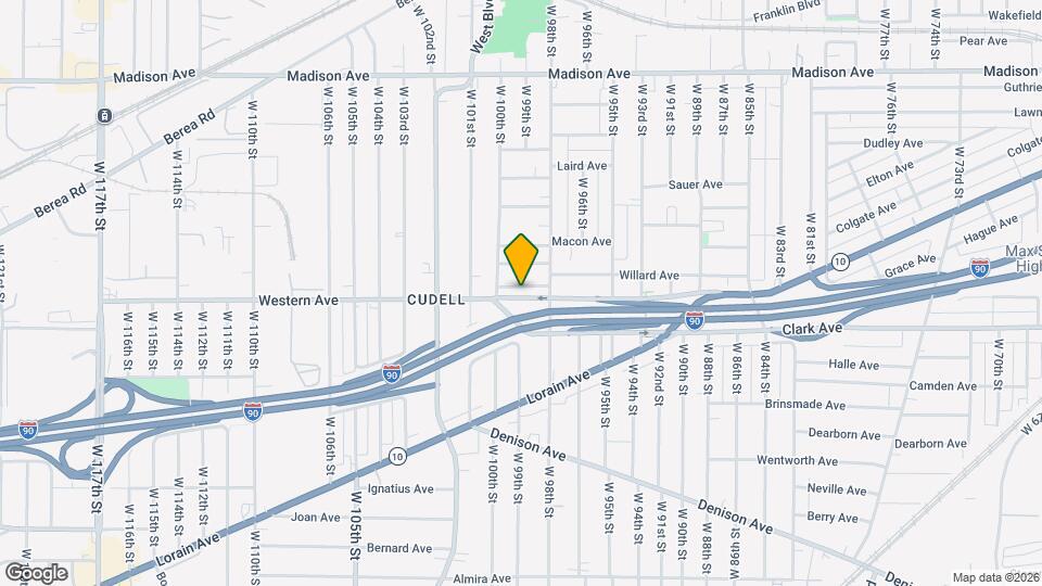 9903 Nicholas Ave Map and Location Details