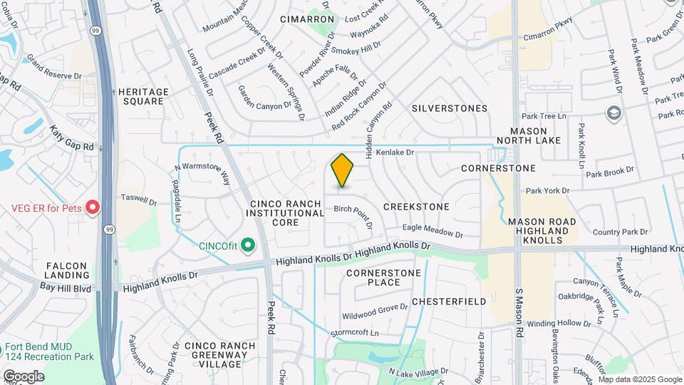 22623 Round Valley Dr Map and Location Details