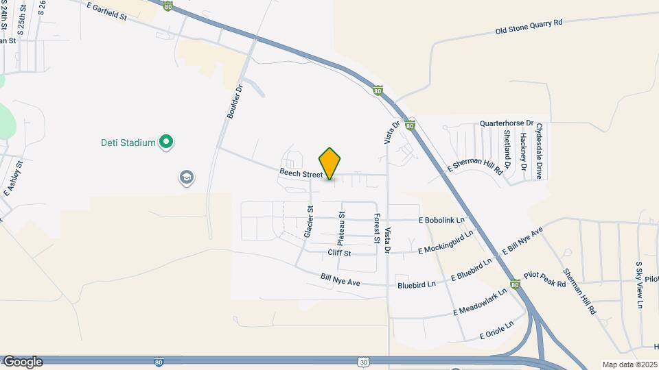 1710 Walsh Ct Map and Location Details