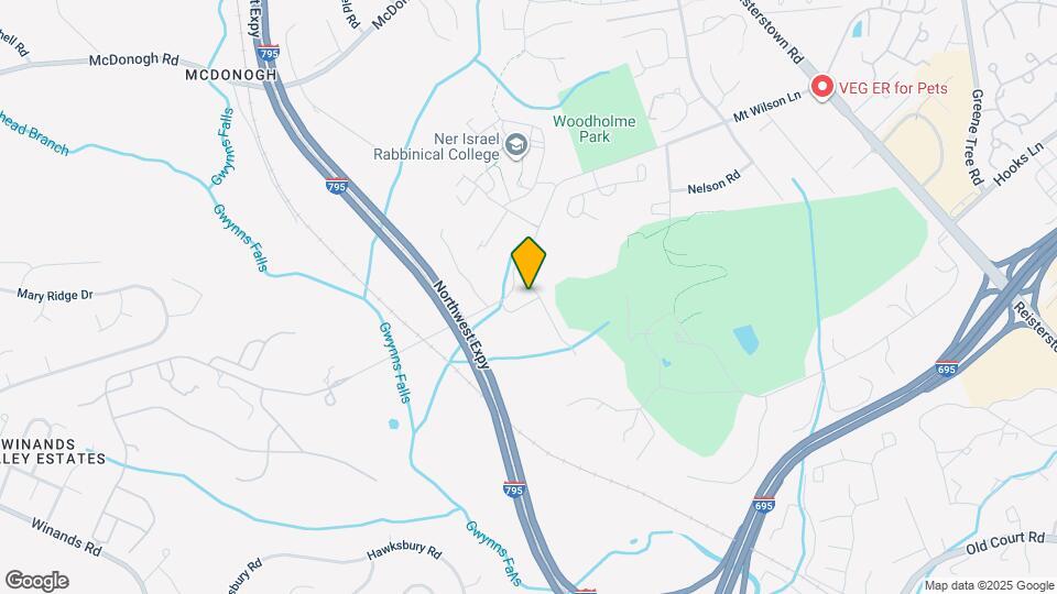 502 Downswing Rd Map and Location Details