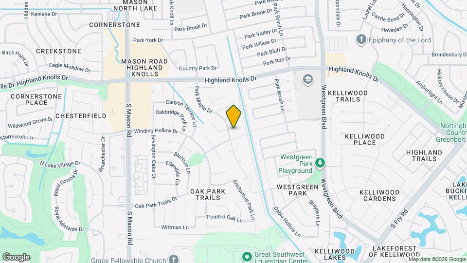 21511 Westcliffe Falls Dr Map and Location Details