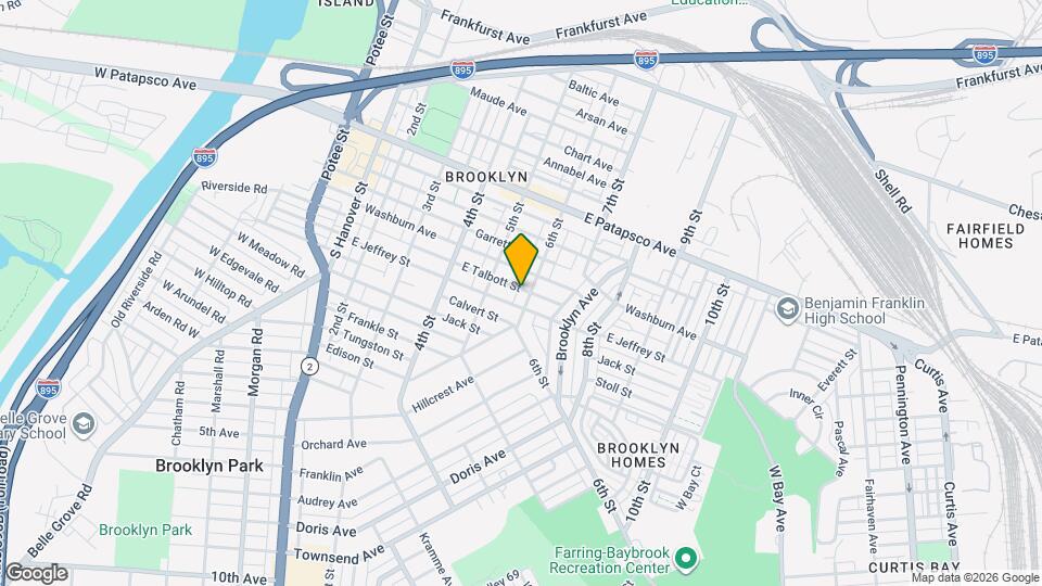 3822 6th St Map and Location Details