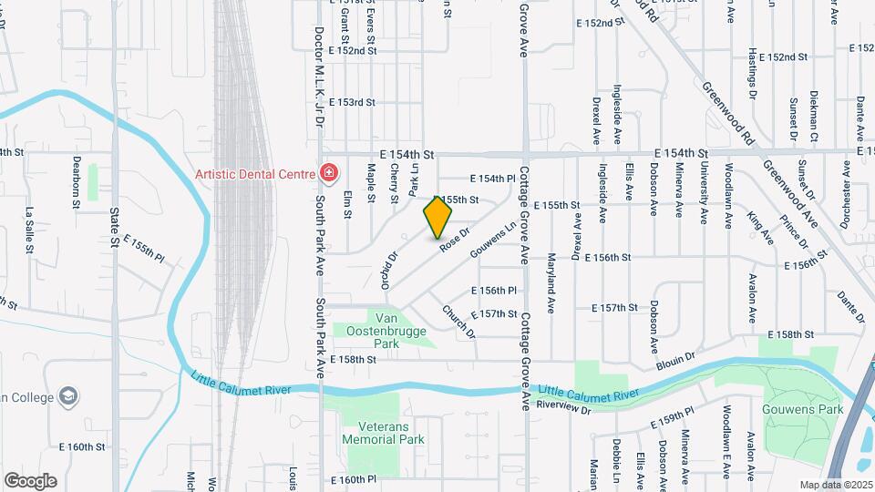 15584 Rose Dr Map and Location Details