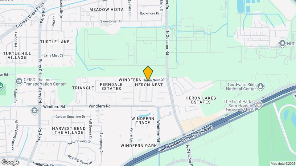 11130 Blue Feather Dr Map and Location Details