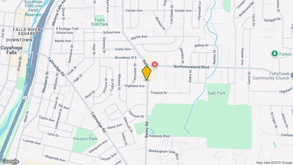 1824 Bailey Rd Mapa y Detalles de la Ubicación