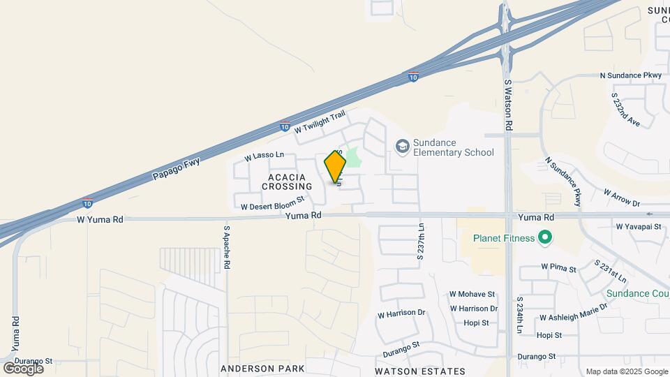 1044 S 239th Ln Map and Location Details