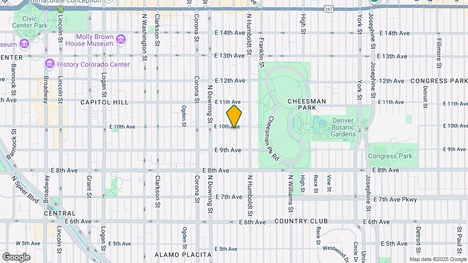 967 Lafayette St Map and Location Details