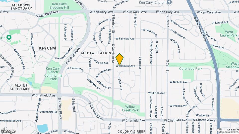 9096 W Elmhurst Ave Map and Location Details