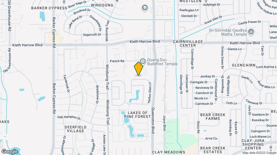 17714 Sunset River Ln Map and Location Details