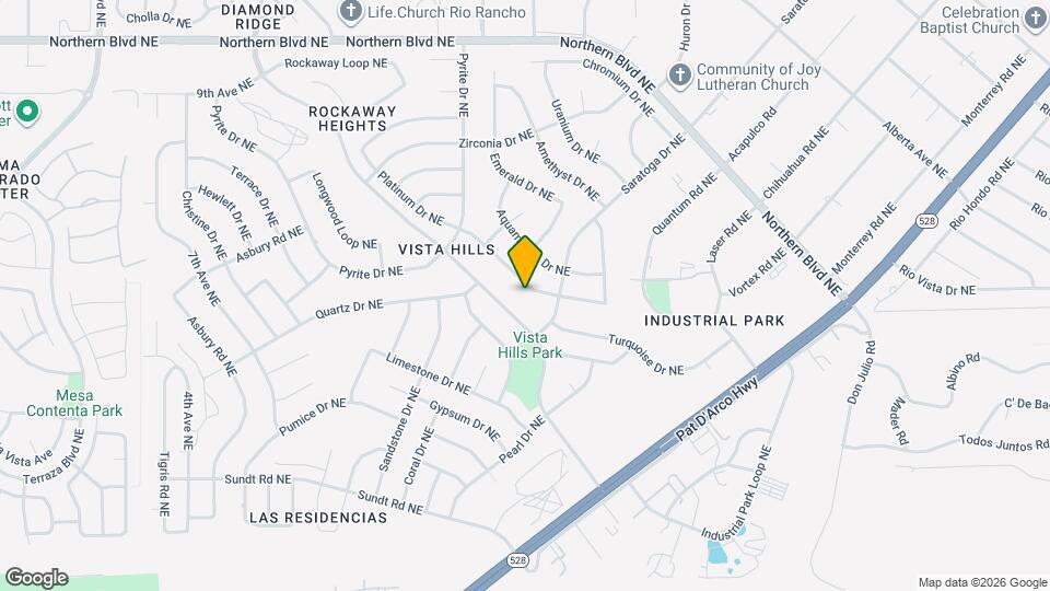 4752 Platinum Dr NE Map and Location Details