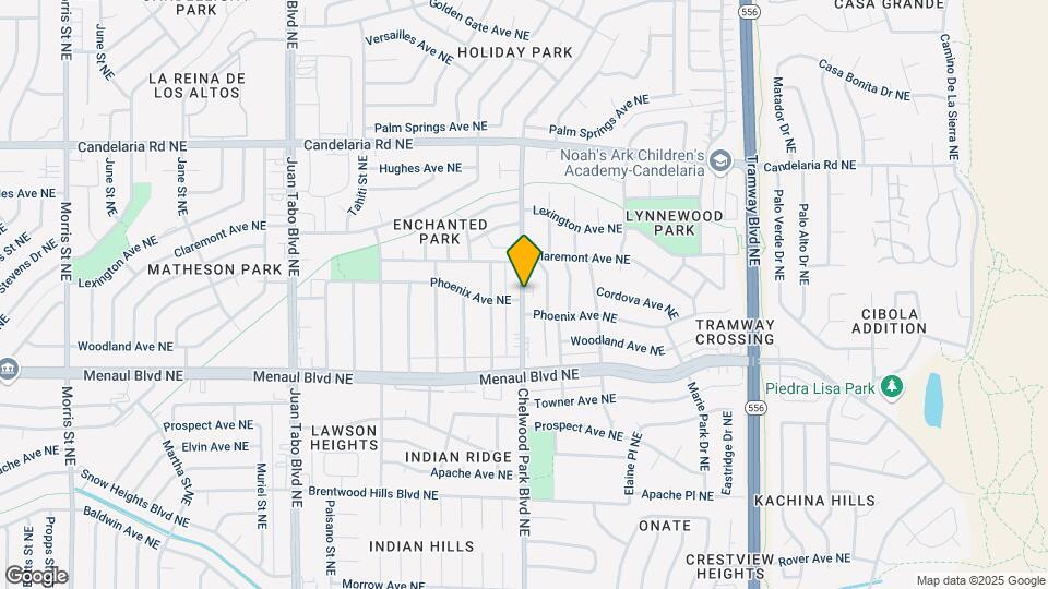 2504 Chelwood Park Blvd NE Mapa y Detalles de la Ubicación