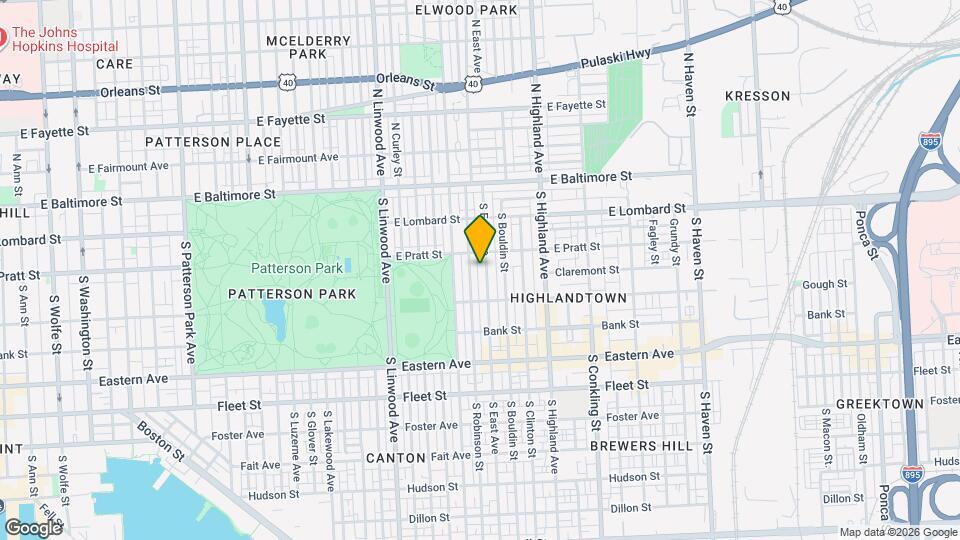 226 S East Ave Map and Location Details