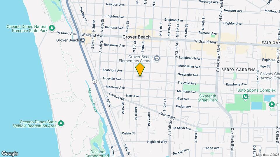 592 S 9th St Map and Location Details