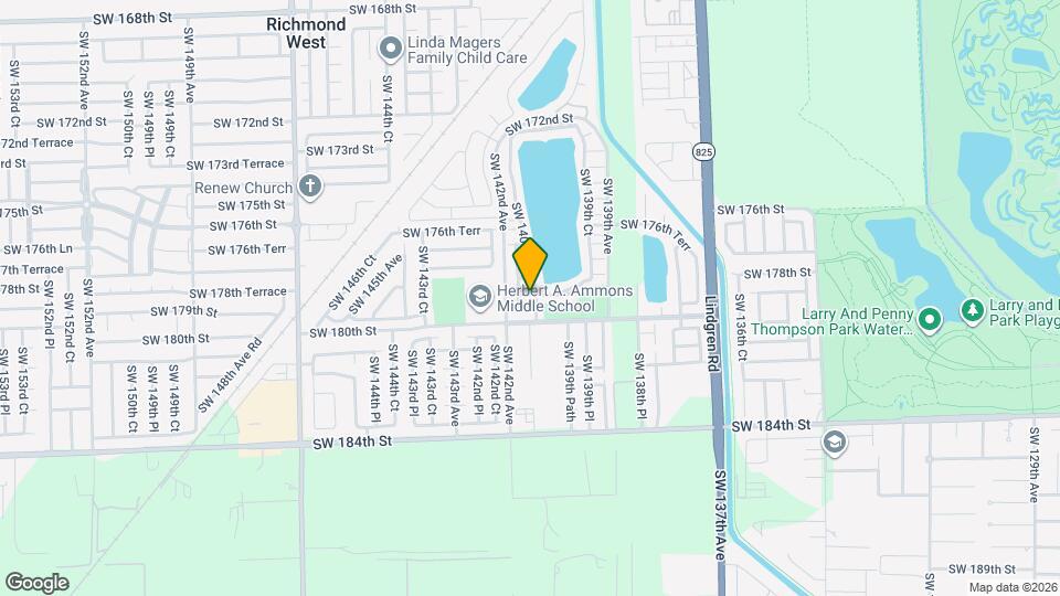 14048 SW 179th St Map and Location Details